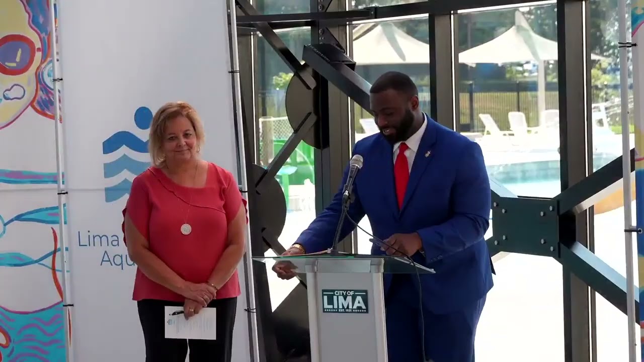 Behind the Ribbon First Look at the Lima Community Aquatic Park