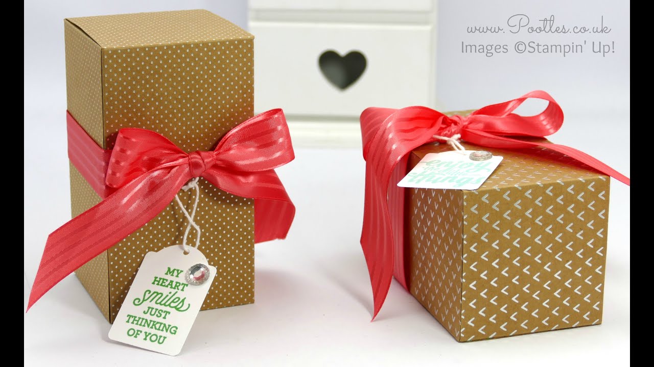 Pootles SpringWatch Shine On Fold Flat Box Tutorial