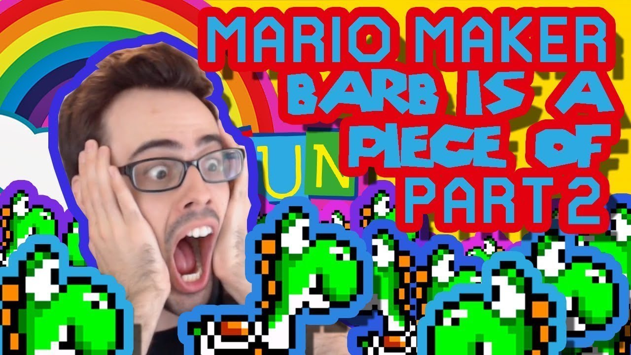 Mario Maker - Carl's Yoshi Barbecue (Lots o' Salt) [Part 2]