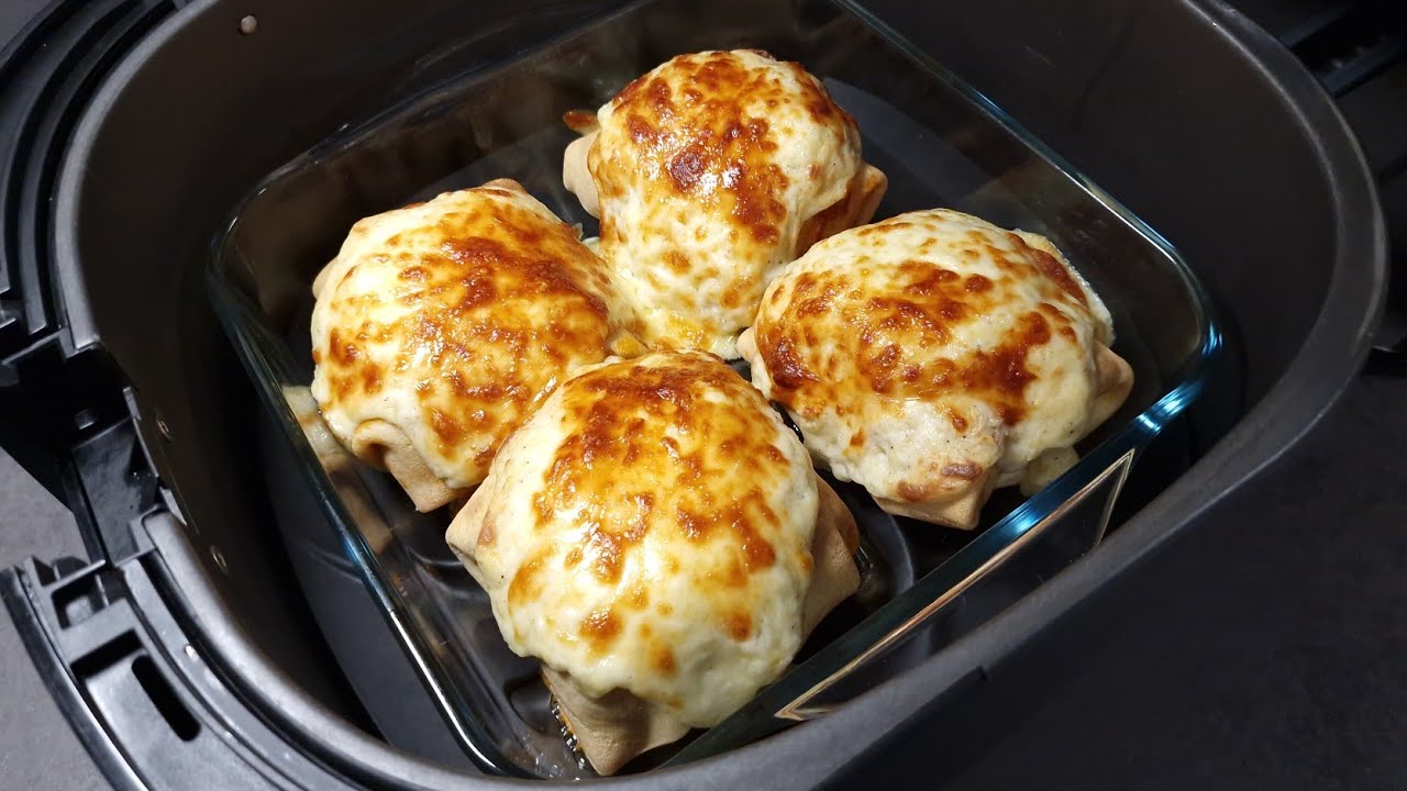 İftarda tam her yaptığımda tam puan alan bohça kebabı✅️Airfryerda bohça kebabı tarifi👌Airfryer Tarif