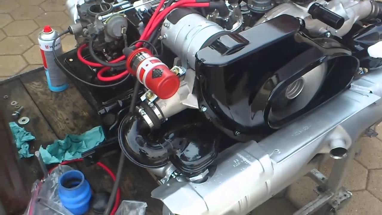 Type 3 VW 1968 motor start try.f4v