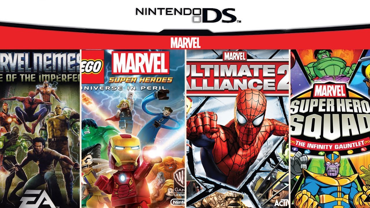 Marvel Superheroes Games for DS