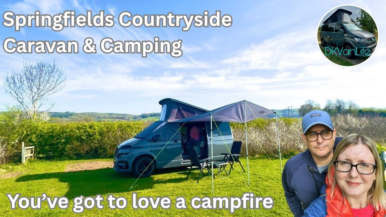 SPRINGFIELDS COUNTRYSIDE CARAVAN & CAMPING PARK in the Staffordshire Moorlands 🔥🚐