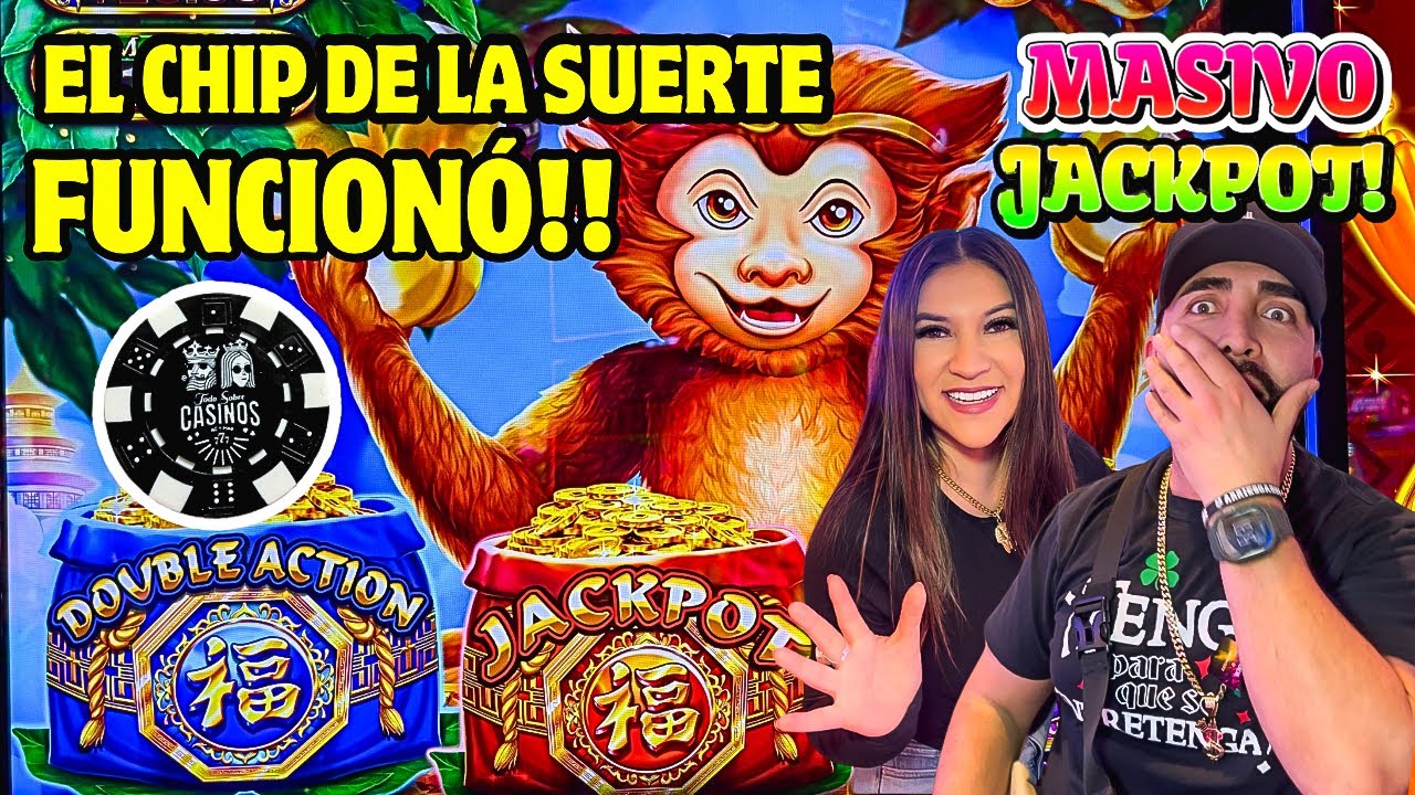 🐒 FUNCIONÓ!! EL CHIP DE LA SUERTE TRAJO ESTE JACKPOT UN NUEVO JUEGO EN LAS VEGAS !