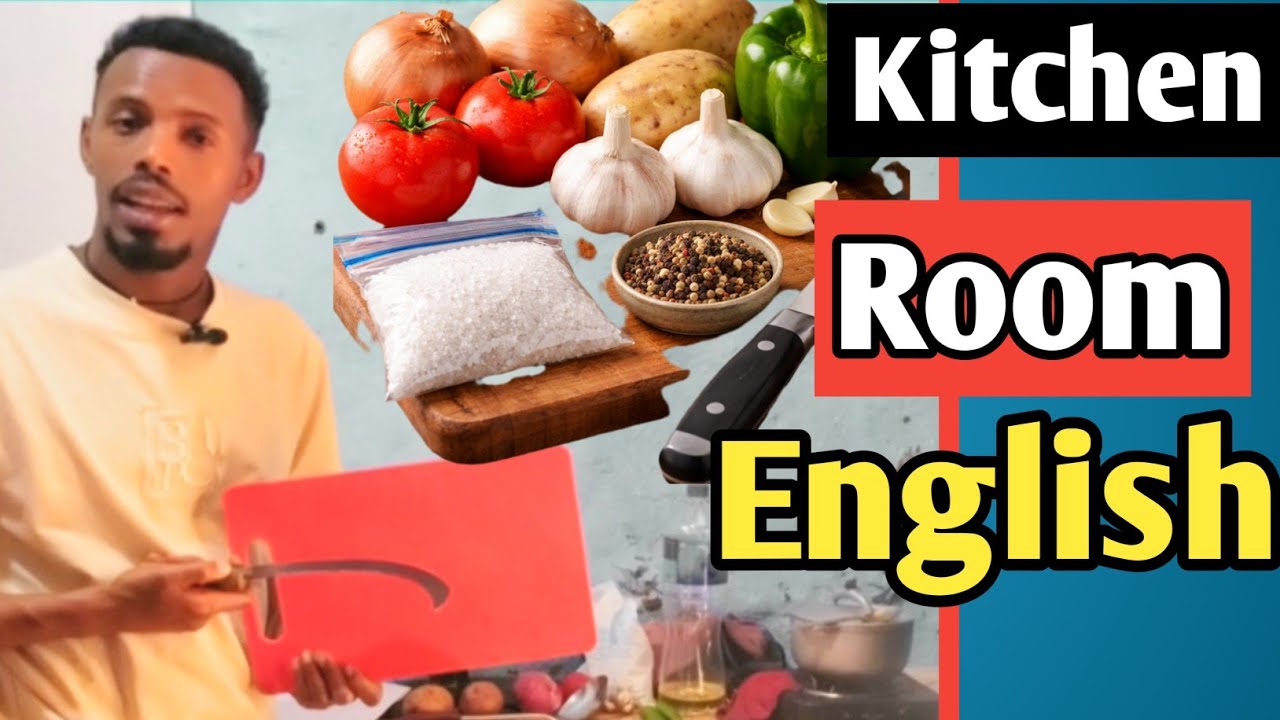 Let's Learn kitchen Vocabulary in English |Learn daily English words