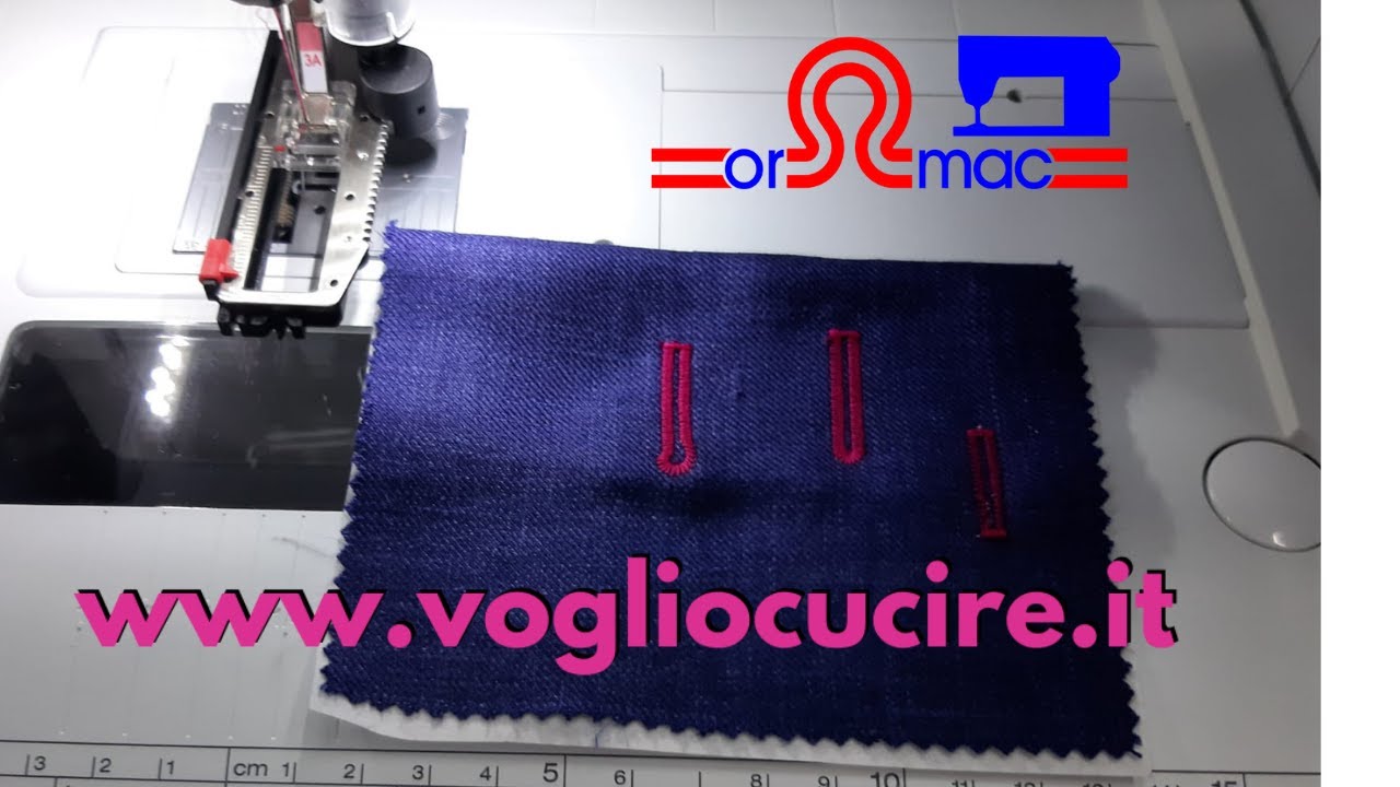 Tutorial - asola da cappotto o a goccia
