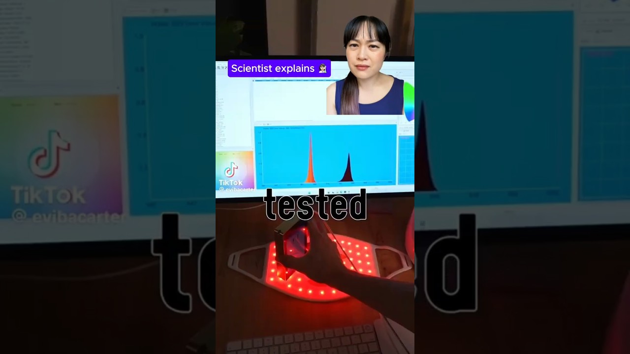 Maski chroniące przed czerwonym światłem to oszustwo? 🤔