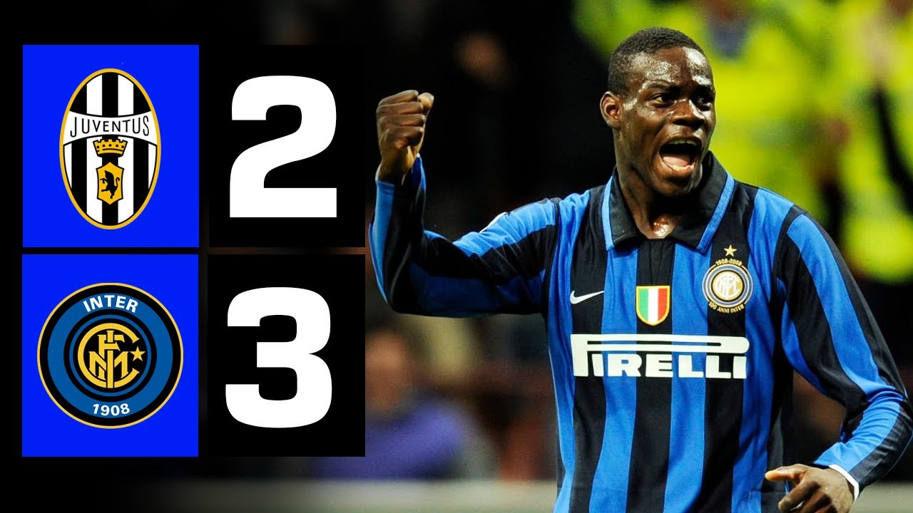 LA NOTTE DI BALOTELLI! BABY MARIO si mostra al MONDO | JUVE vs INTER 07/08