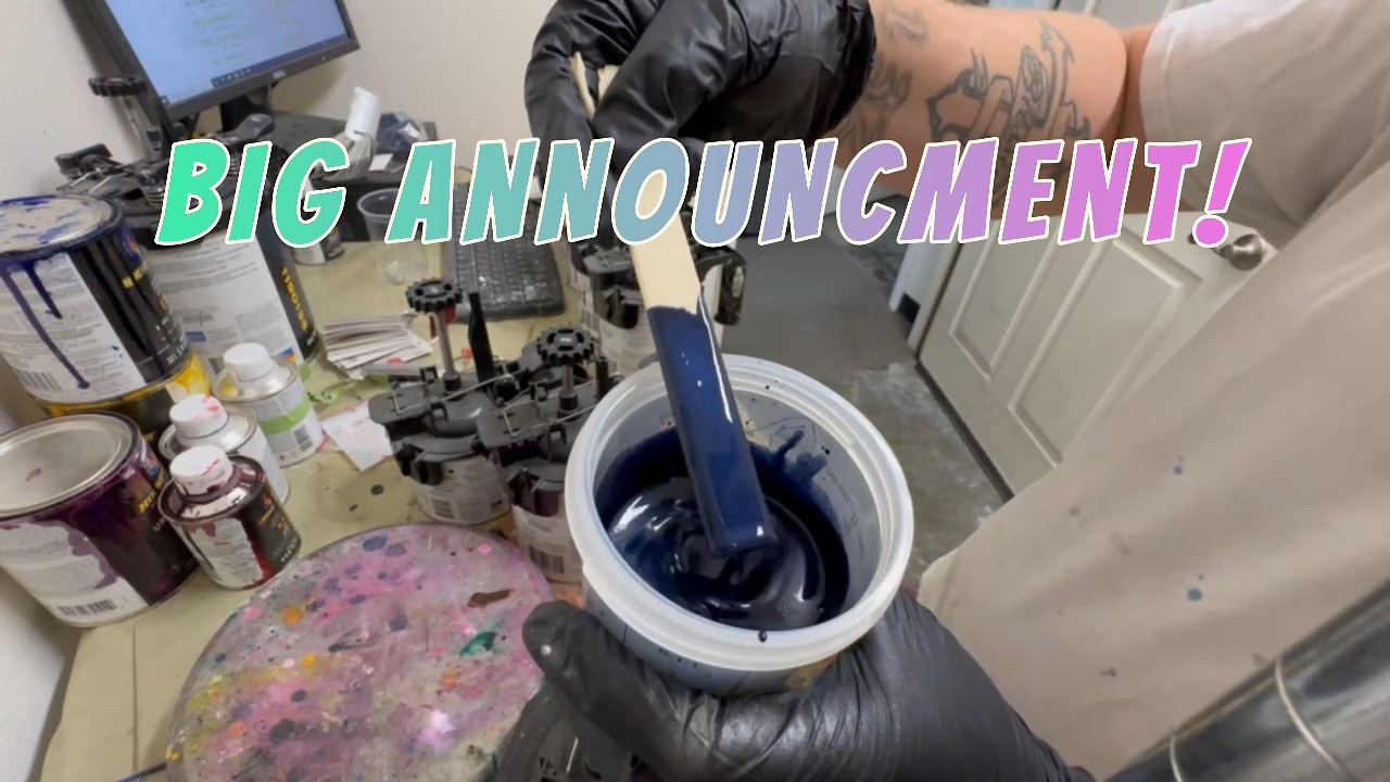 How I Painted This Carbon Fiber S-Works Tarmac Frame (BIG ANNOUNCMENT)