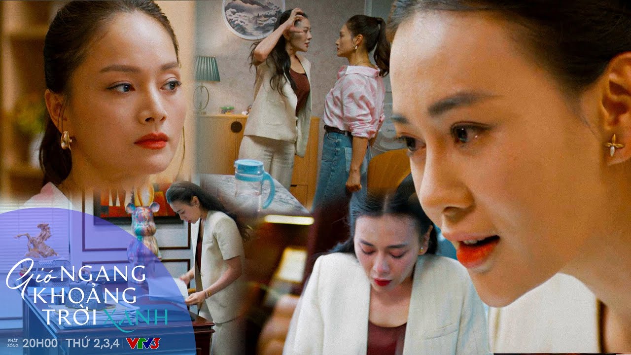 GIÓ NGANG KHOẢNG TRỜI XANH Tập 39 | Tiểu Tam run sợ trước màn 