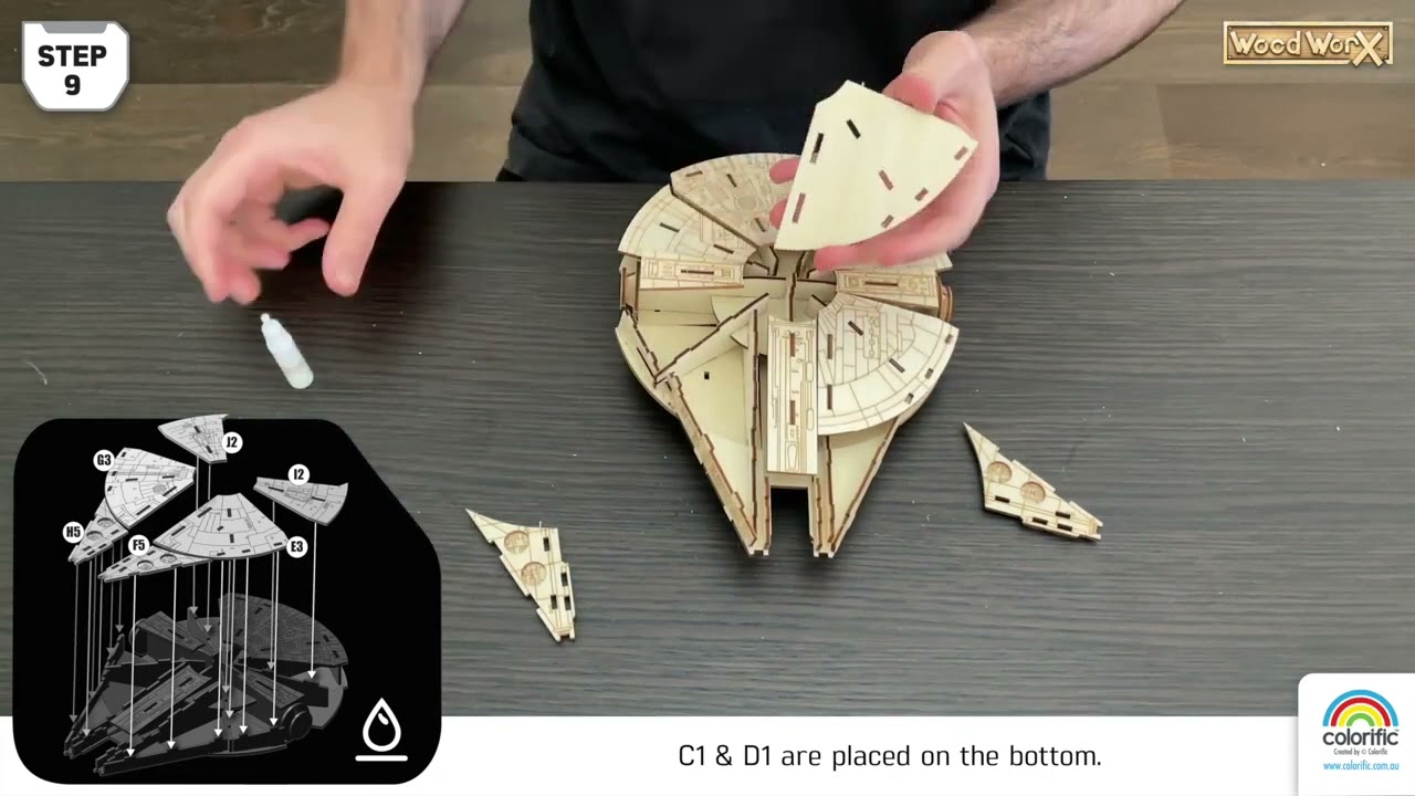 Wood WorX Star Wars Millennium Falcon