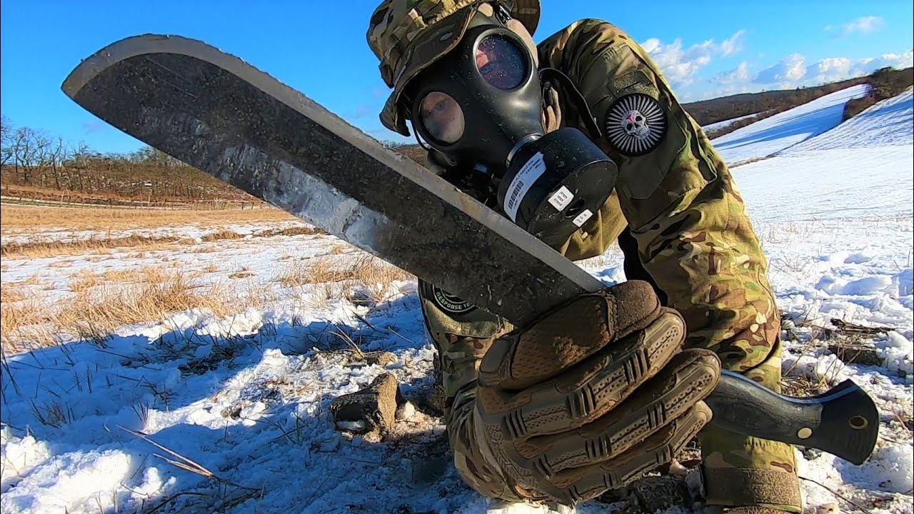 CONDOR WASTELANDER MACHETE - DESTRUCTION TEST - UNTIL IT BREAKS - MACHETE TEST EXTREME - WASTE IT