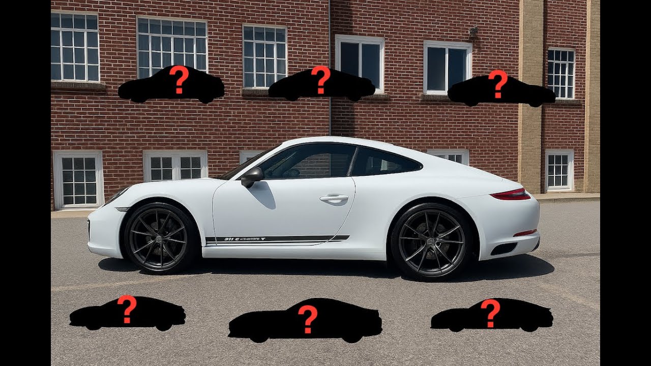Сравнение Porsche 991.2 и 911 Carrera T при выборе другого автомобиля.