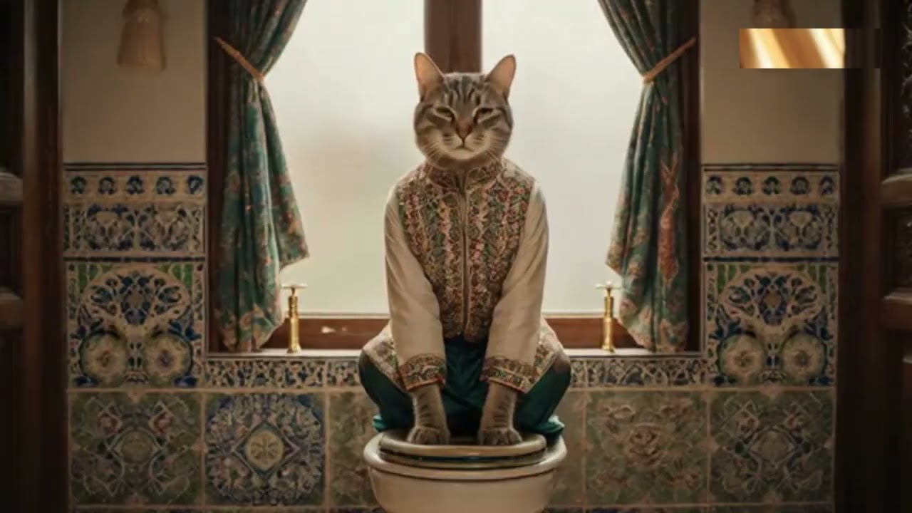 🚽🐱 Cute Cat Moments