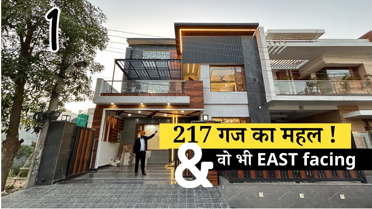 East Facing LUXURY 5 Bedroom DUPLEX House For Sale ! Sector -125