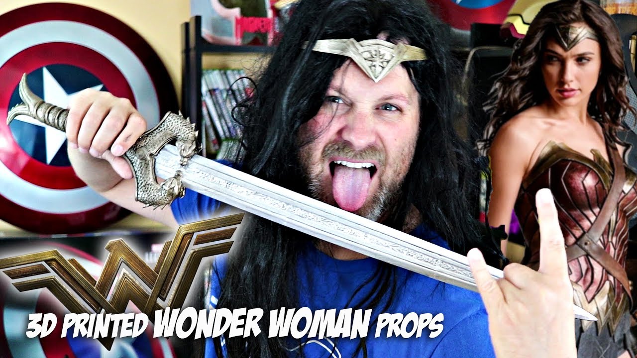 Wonder Woman 3D Printed Replica Props | God Killer Sword