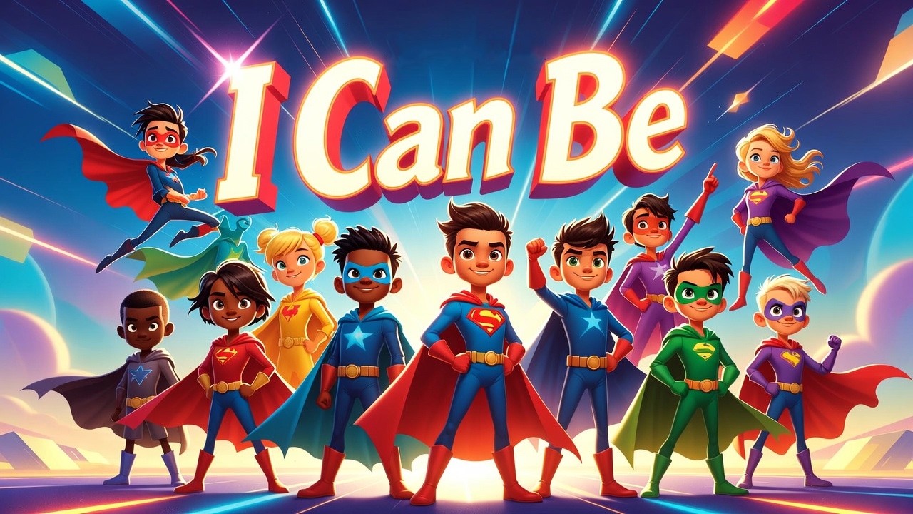 I Can Be ANYTHING 🦸 | Superhero Confidence Song for Kids