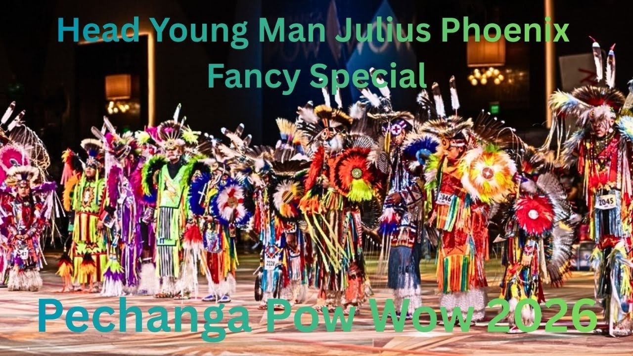 Head Young Man Julius Phoenix Fancy Special Pechanga Pow Wow 2026
