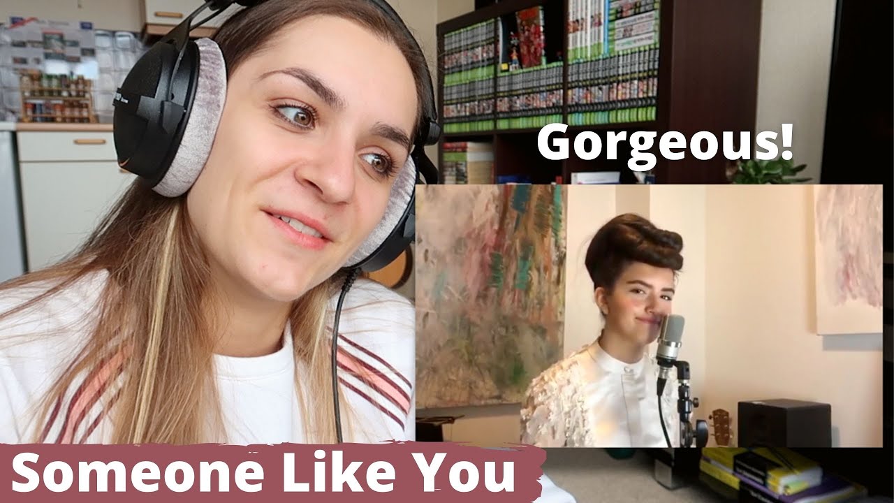 My Reaction to Angelina Jordan - Someone Like You