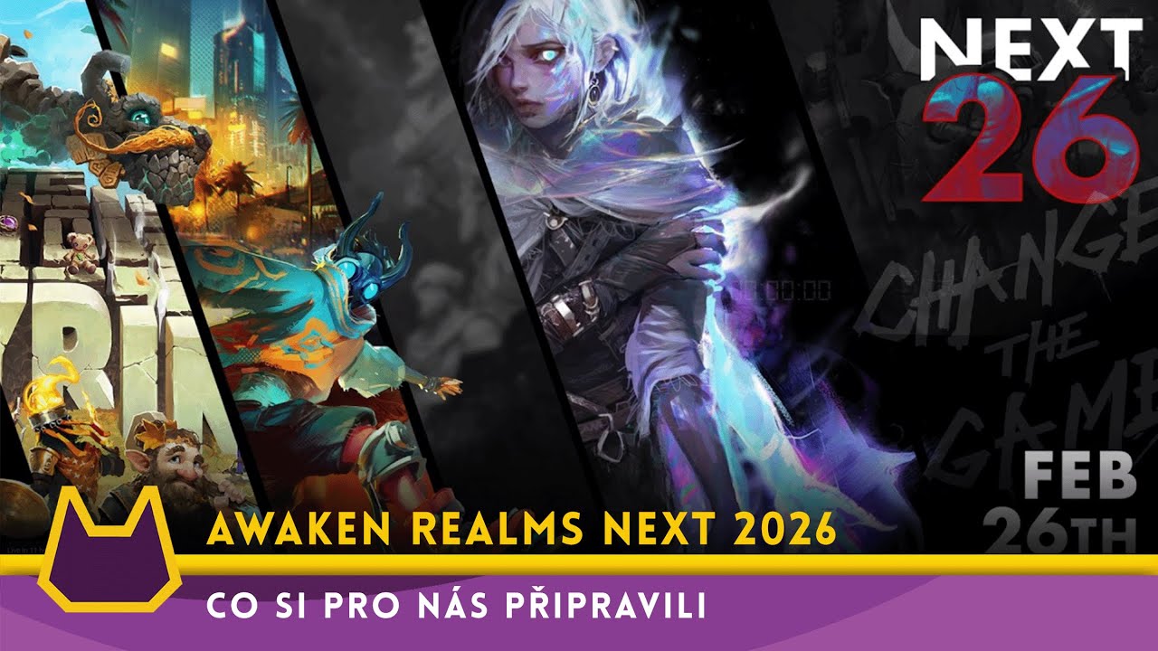 Awaken Realms NEXT26 - komentovaný stream