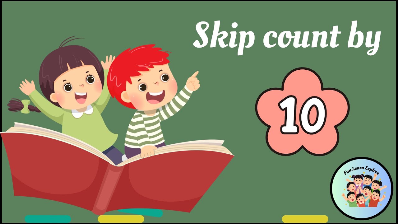 Skip counting by 10's | Easy Maths Trick for Kids | Fun Learn Explore  #SkipCountingBy10