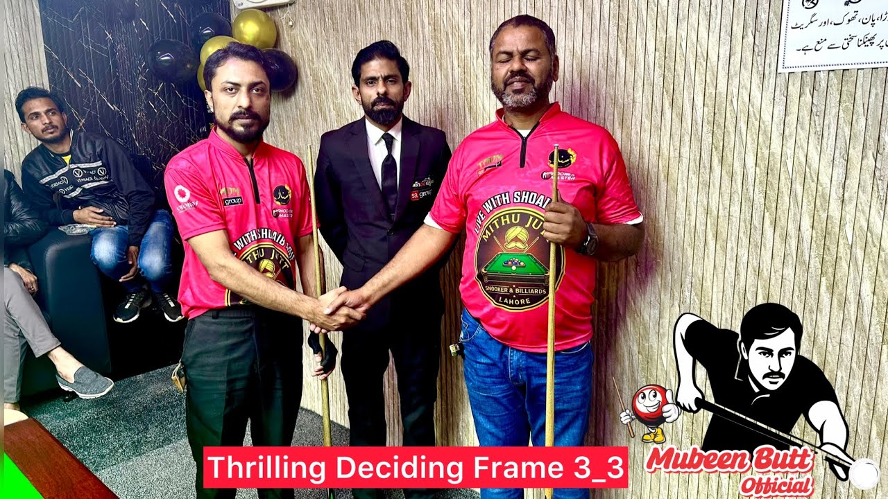 Snooker Deciding Frame 3_3 | M.Asif Toba vs Waseem Abbas | Mithu Jutt Snooker Academy | Pre QF Match