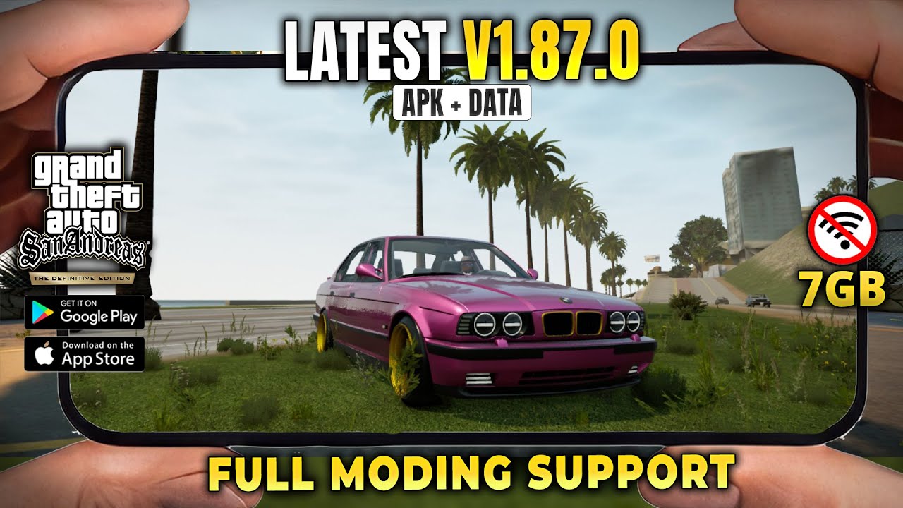How to Install NEW GTA SA Definitive Edition Mobile (Android) | 60 FPS + Full Modding Support 🔥