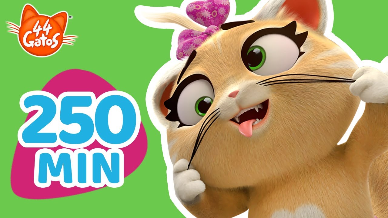 +250 MIN | Los mejores episodios completos de la temporada 2 de 44 Gatos | ¡Purrfecto!