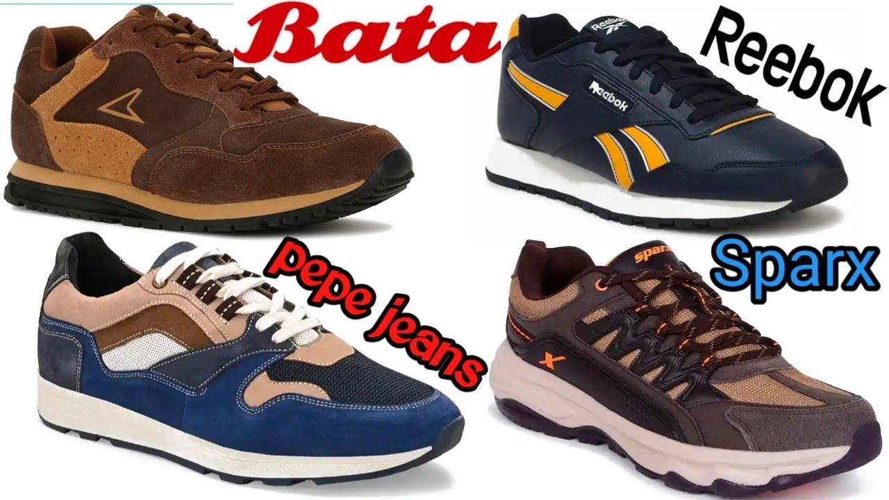 Bata shoes sparx shoes rebook leather shoes 