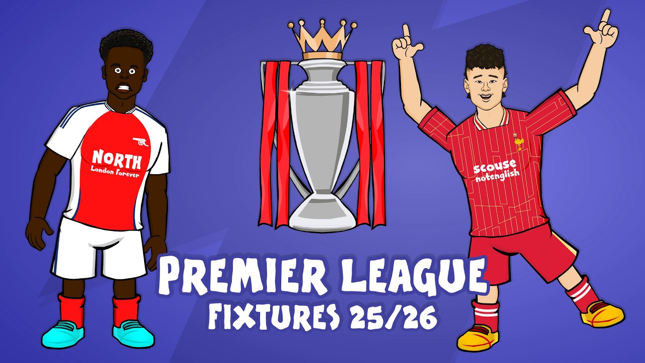 PREMIER LEAGUE FIXTURES 25/26!