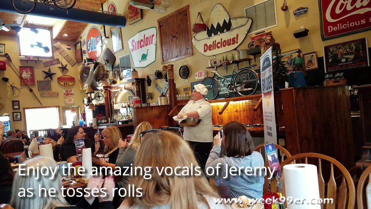 Fall Creek Steak and Catfish House - Home of Tossed Rolls and the Singing Baker! #BloggingBranson