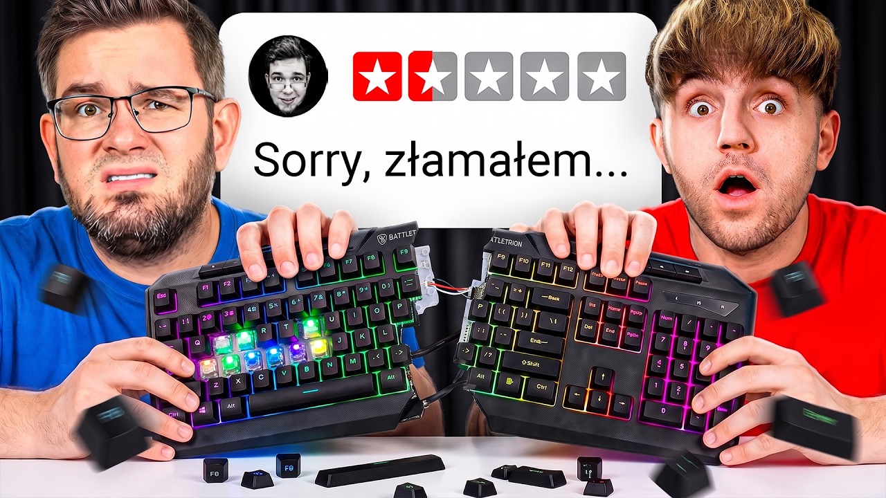 Testuje TANIE GADŻETY DLA GRACZY z Action! (gość: Ziemniak)