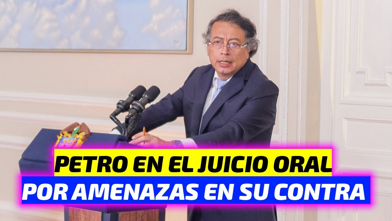 PETRO EN LA AUDIENCIA DEL JUICIO ORAL - LOMASTRINADO EN DIRECTO