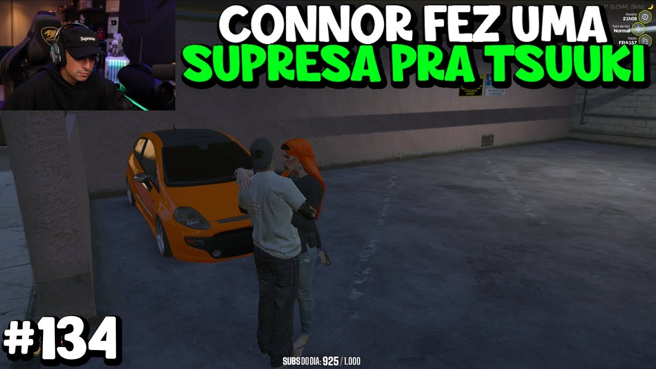 CONNOR DEU UM CARRO DE PRESENTE PRA TSUUKI! EP 134
