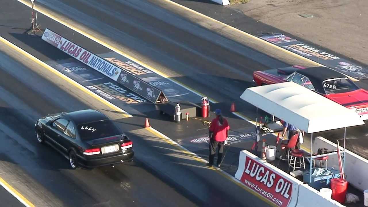 SUPER BEE vs HONDA CIVIC TURBO 1/4 MILE