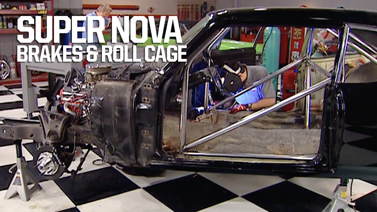 Chevy Nova Drag Build: Brakes & Roll Cage Install - Horsepower TV 2003, E15