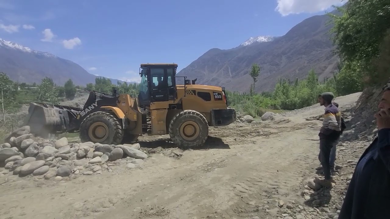 How to operate SANY wheel loader 