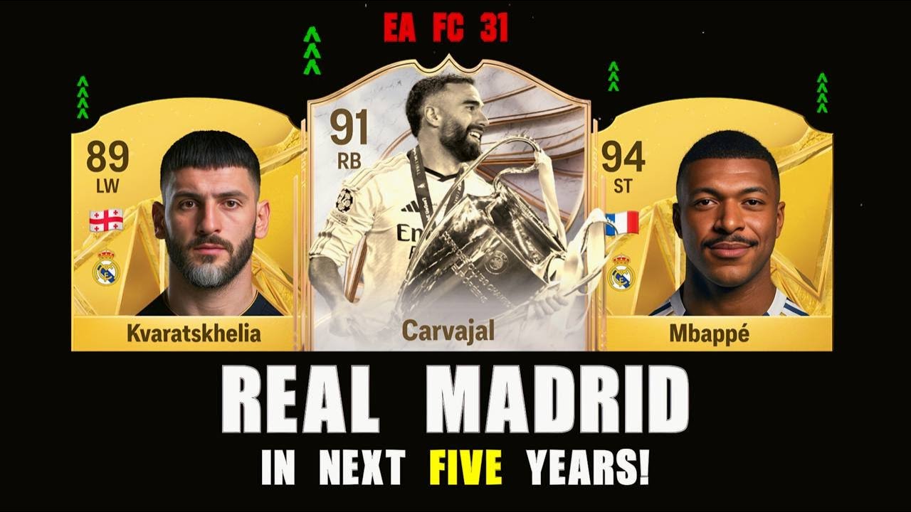 Вот так будет выглядеть настоящий Мадрид через 5 лет! 🤯🔥