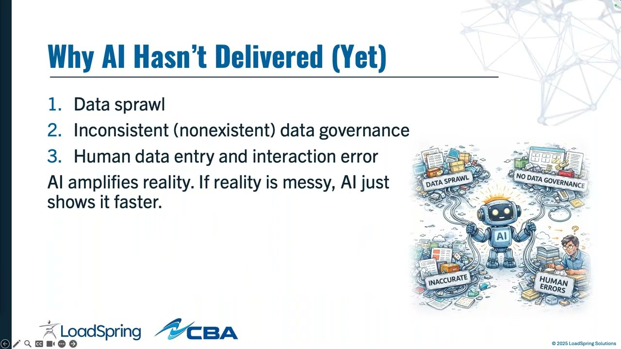 LoadSpring Webinar: From Data to Decision - AI That Delivers Actionable Results