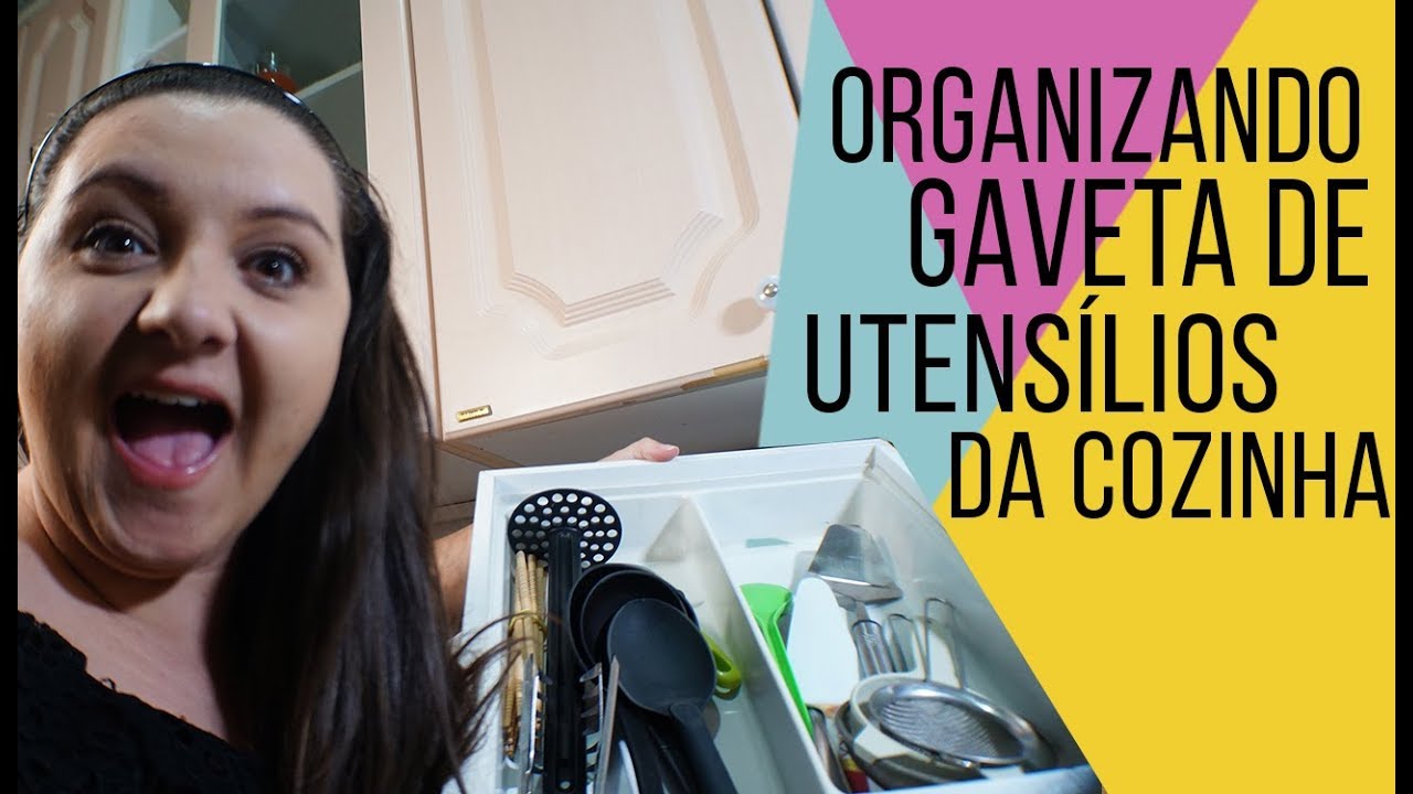 Como organizar a gaveta de utensílios da cozinha |30 DIAS SEM BAGUNÇA  | Como organizar