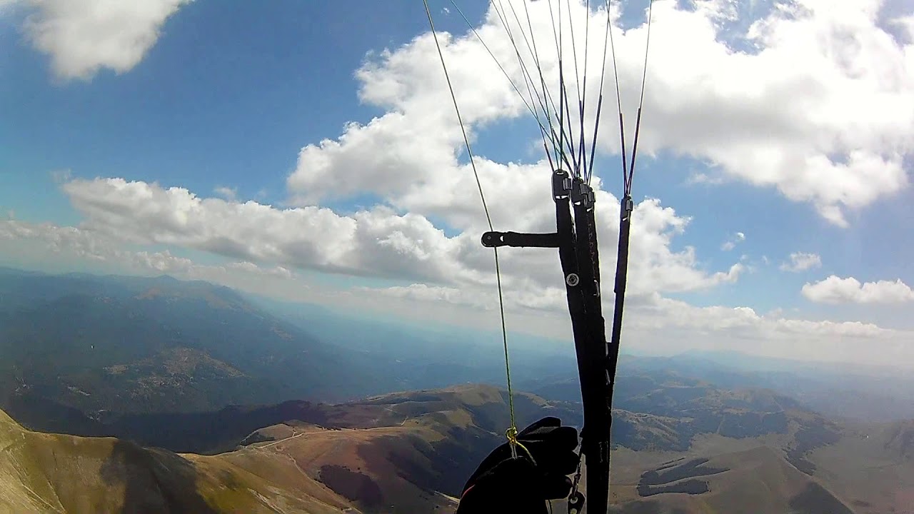 Paragliding Castelluccio - srpen 2019