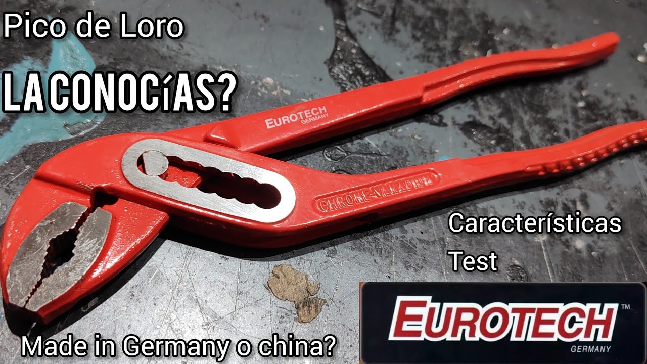 Pico de loro Eurotech #channellocks