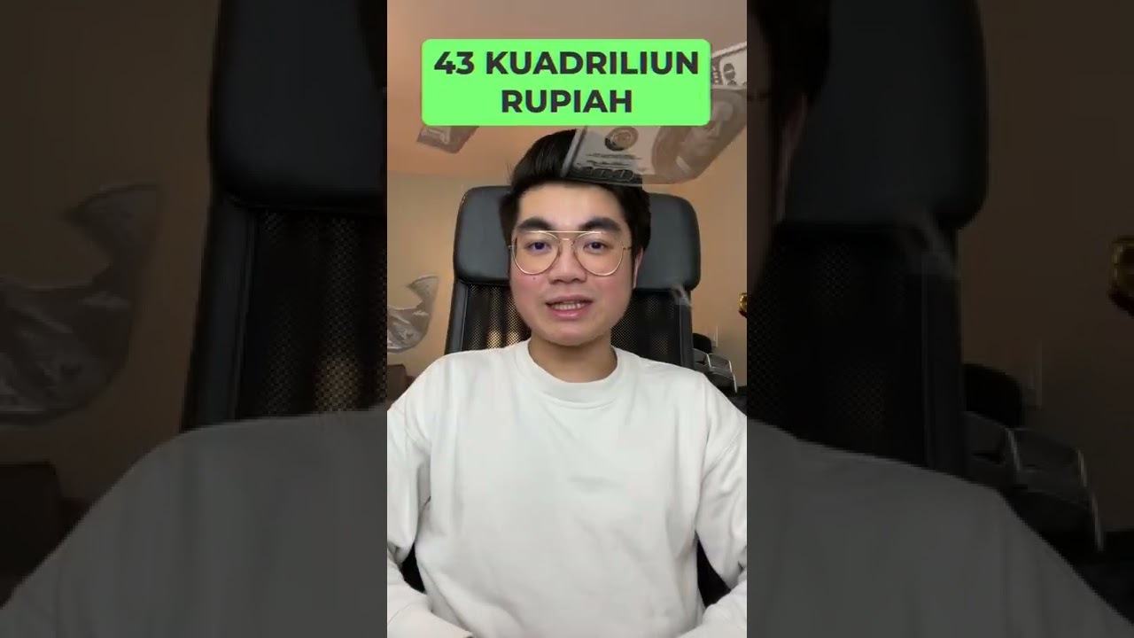 PERUSAHAAN APPLE VALUASINYA 43 KUADRILIUN?!