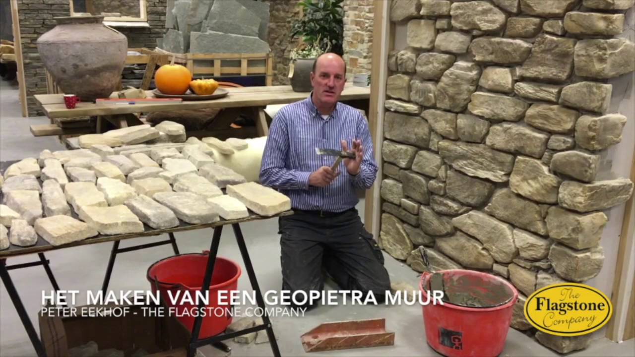 Geopietra steenstrips plaatsen door Peter Eekhof
