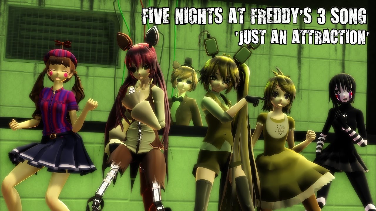 MMD Five Nights At Meiko's - Just An Attraction (Dance Mode)
