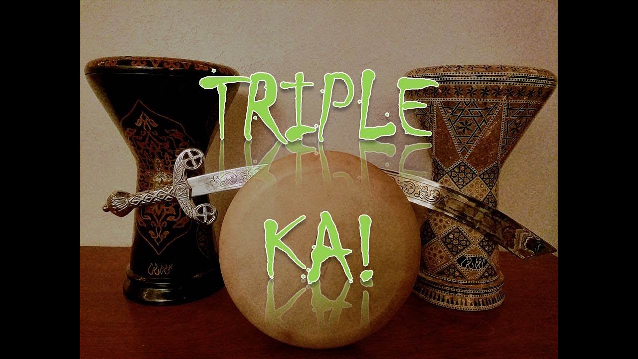 Darbuka Lesson: Triple Ka! (advanced)