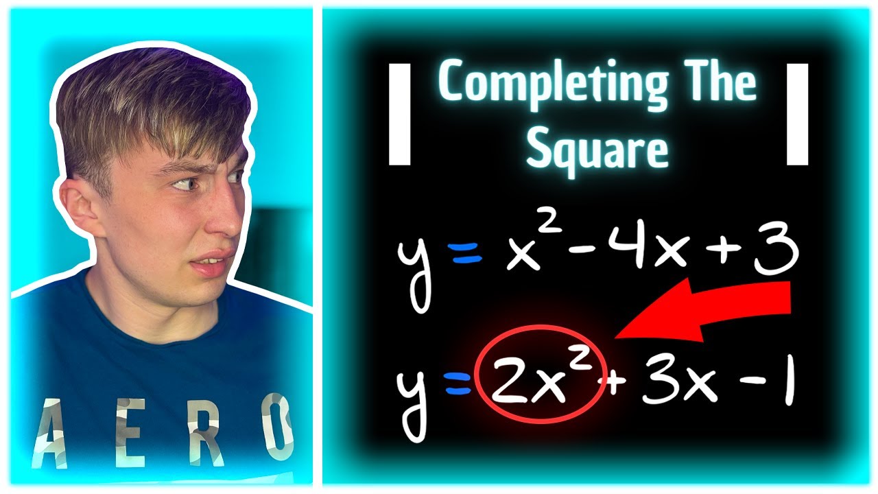 Completing The Square (The FASTEST Method) || Finding the Vertex & Zeros | Algebra 1