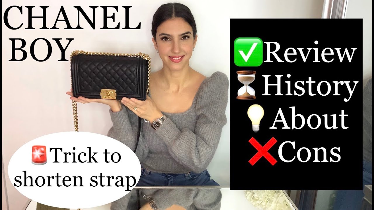 Chanel Boy Old Medium, ( Review, About, History, Cons, How to shorten strap )| Fashion Cabin