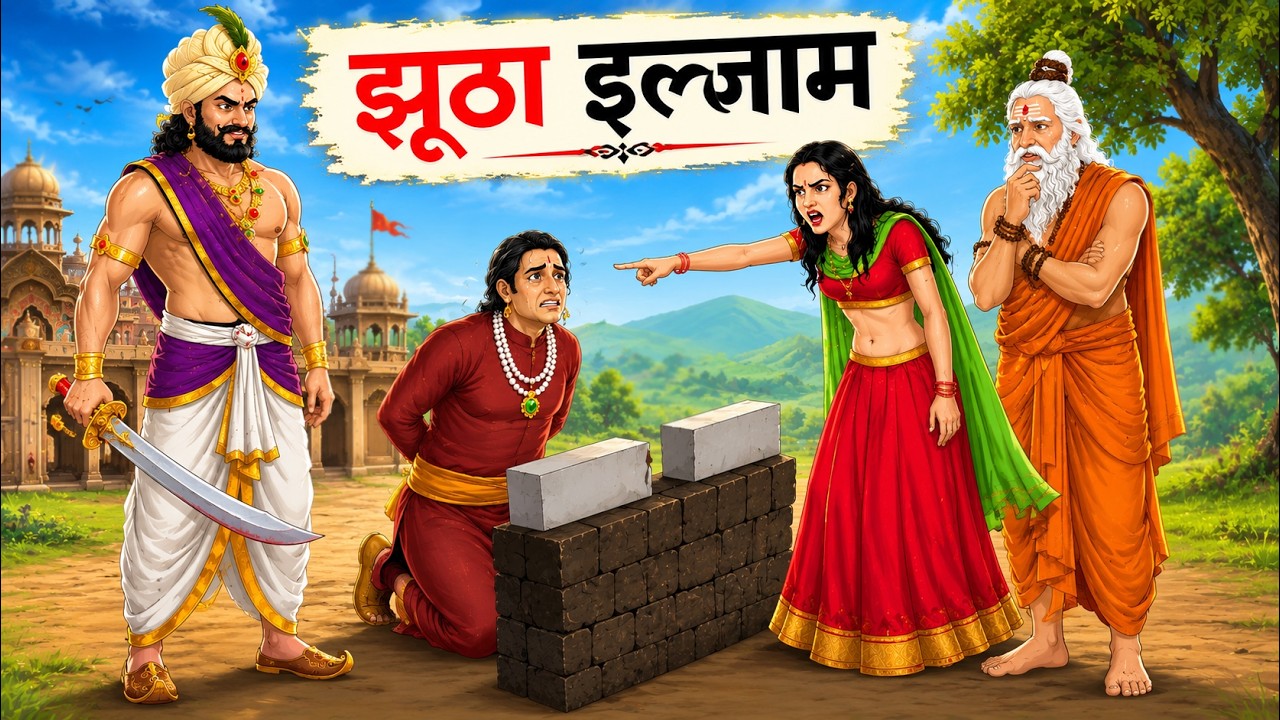 झूठा इल्जाम | Jhoota Iljaam | Hindi kahaniya | Moral story | Cartoon | Kahani | Hindi story