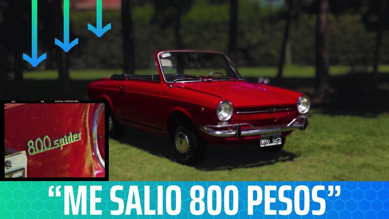 FIAT 800 SPIDER: “Era un gallinero cuando lo compre ” + Una historia mágica. |   #GarageTv